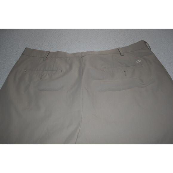 Peter Millar Golf Sport Pants Crown Crafted Men Size 38 x 28 Polyester Tan - Picture 7 of 8